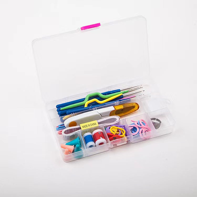 53 Piece Crochet Set Hand Knitting Crochet Tool Crochet Sweater Needle Handmade DIY Compile Bags Knitted Hat