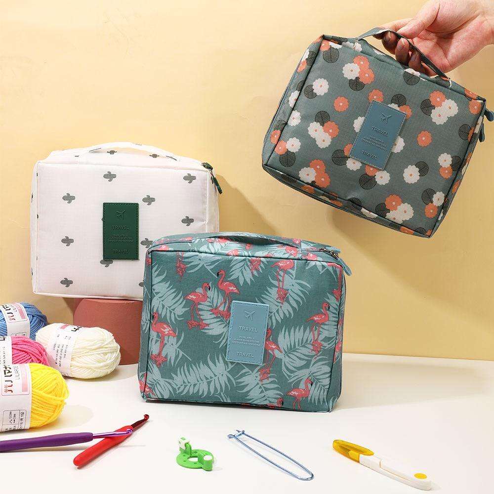 Full Set Crochet Hooks Crochet Kit for Beginners Adults Crochet Kit With Yarn Accessories Bag