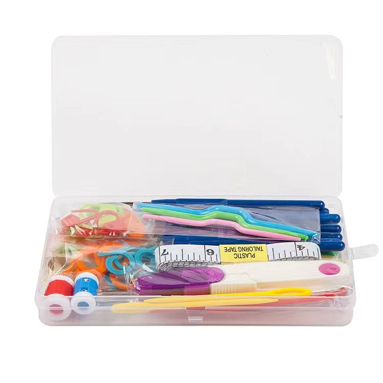 53 Piece Crochet Set Hand Knitting Crochet Tool Crochet Sweater Needle Handmade DIY Compile Bags Knitted Hat